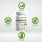Close-up of DEAL SUPPLEMENT Magnesium Complex capsules
