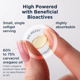 Close-up of Designs for Health Oil of Oregano Softgel