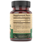 Close-up of DEVA Ginkgo Biloba Vegan Supplement tablet