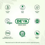 Close-up of DEVA Vegan Hemp Seed Oil Capsules