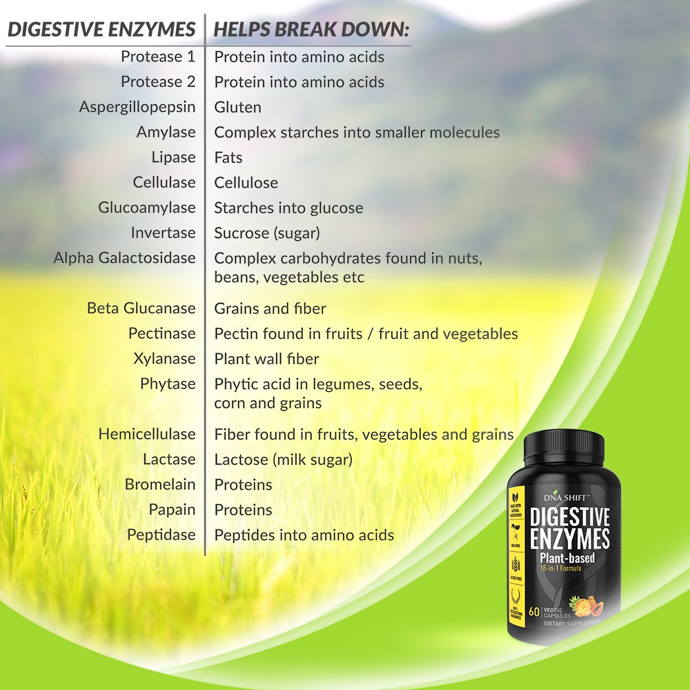 Close-up of DNA SHIFT Ultra daily Enzymes capsule