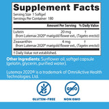 Close-up of Doctor's BEST Lutein Softgel