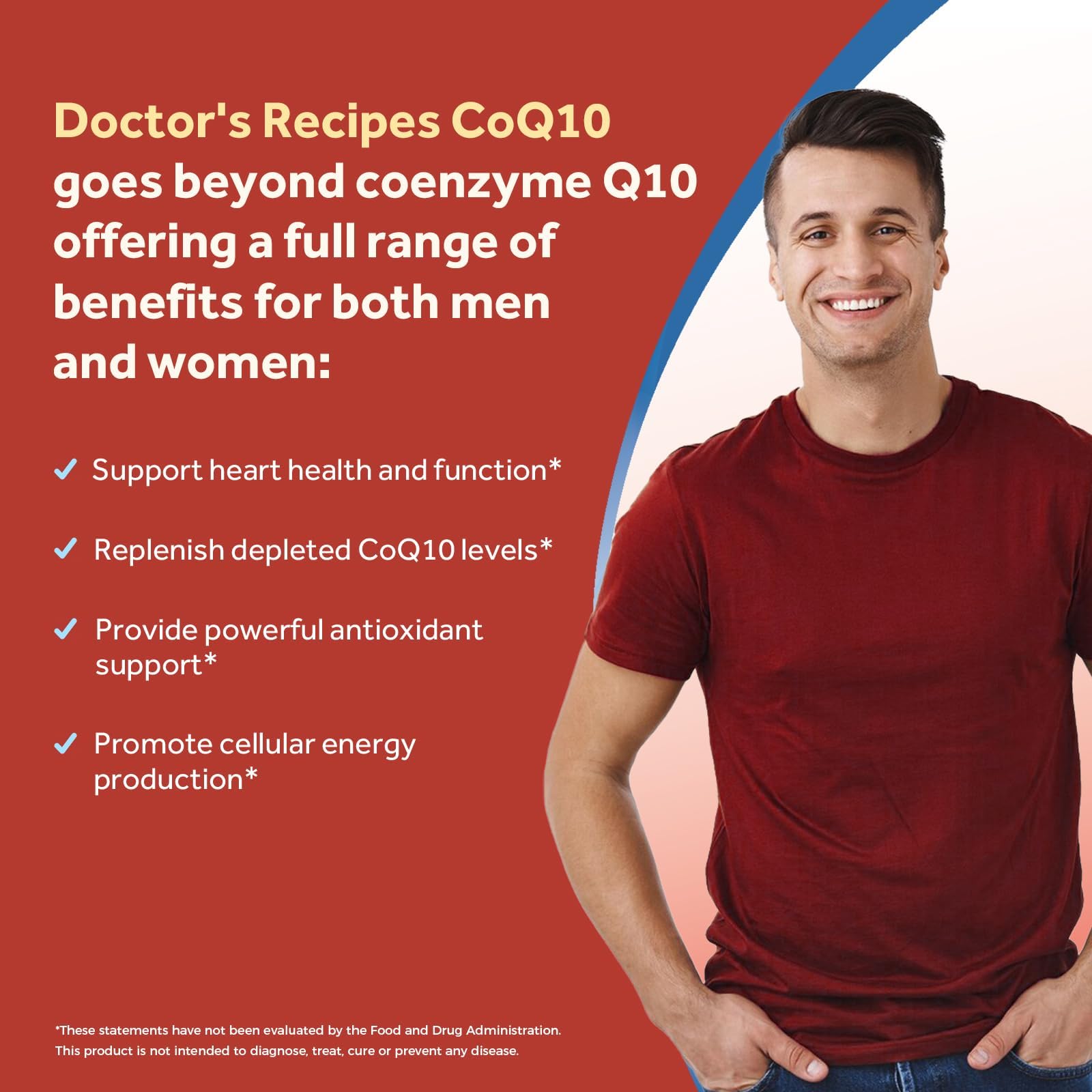 Close-up of Doctor's Recipes CoQ10 softgel