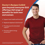 Close-up of Doctor's Recipes CoQ10 softgel