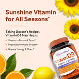 Close-up of Doctor's Recipes Vitamin D3 softgel