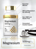 Close-up of Doctor's Way Magnesium Oxide 500mg caplets
