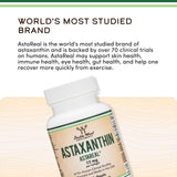 Close-up of Double Wood Astaxanthin softgel