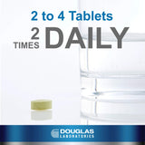 Close-up of Douglas Laboratories Bromelain Supplement tablet