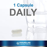 Close-up of Douglas Laboratories Vitamin C vegetarian capsule