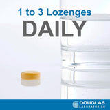 Close-up of Douglas Laboratories Zinc Lozenge ingredients