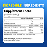 Close-up of Dr. Berg Magnesium Glycinate Powder texture