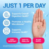 Close-up of Dr. Berg Nutritionals Probiotics capsule
