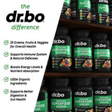 Close-up of DR. BO Organic Spirulina Tablets