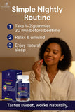 Close-up of Dr. MarieM Sleep Ease+ Melatonin Gummies