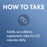 Close-up of Dr. Mercola L-Theanine plus GABA capsules