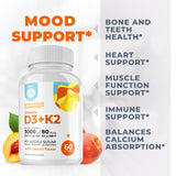 Close-up of DR. MORITZ Chewable Vitamin D3 K2 Gummies