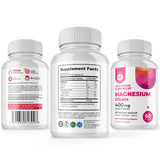Close-up of DR. MORITZ Magnesium Gummies raspberry flavour
