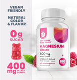 Close-up of DR. MORITZ Magnesium Gummies raspberry flavour