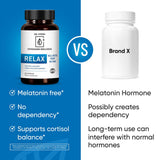 Close-up of Dr. Stern daily wellness Sleep Supplement capsules