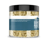 Close-up of Earthborn Elements Dandelion Root Capsules