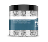 Close-up of Earthborn Elements Taurine Capsules