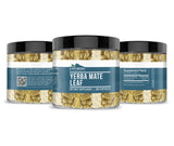 Close-up of Earthborn Elements Yerba Mate Leaf Capsules