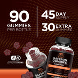 Close-up of Effective Nutra Saffron Gummies