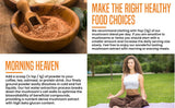 Close-up of Ellie's Best Vital 7 Mushroom Blend ingredients