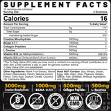 Close-up of EnvyCure Collagen Gummies showing lemon flavour
