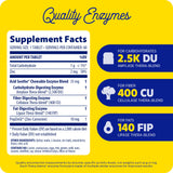 Close-up of Enzymedica Acid Soothe chewable tablet