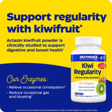 Close-up of Enzymedica Kiwi Regularity Multi-Enzymes tablets