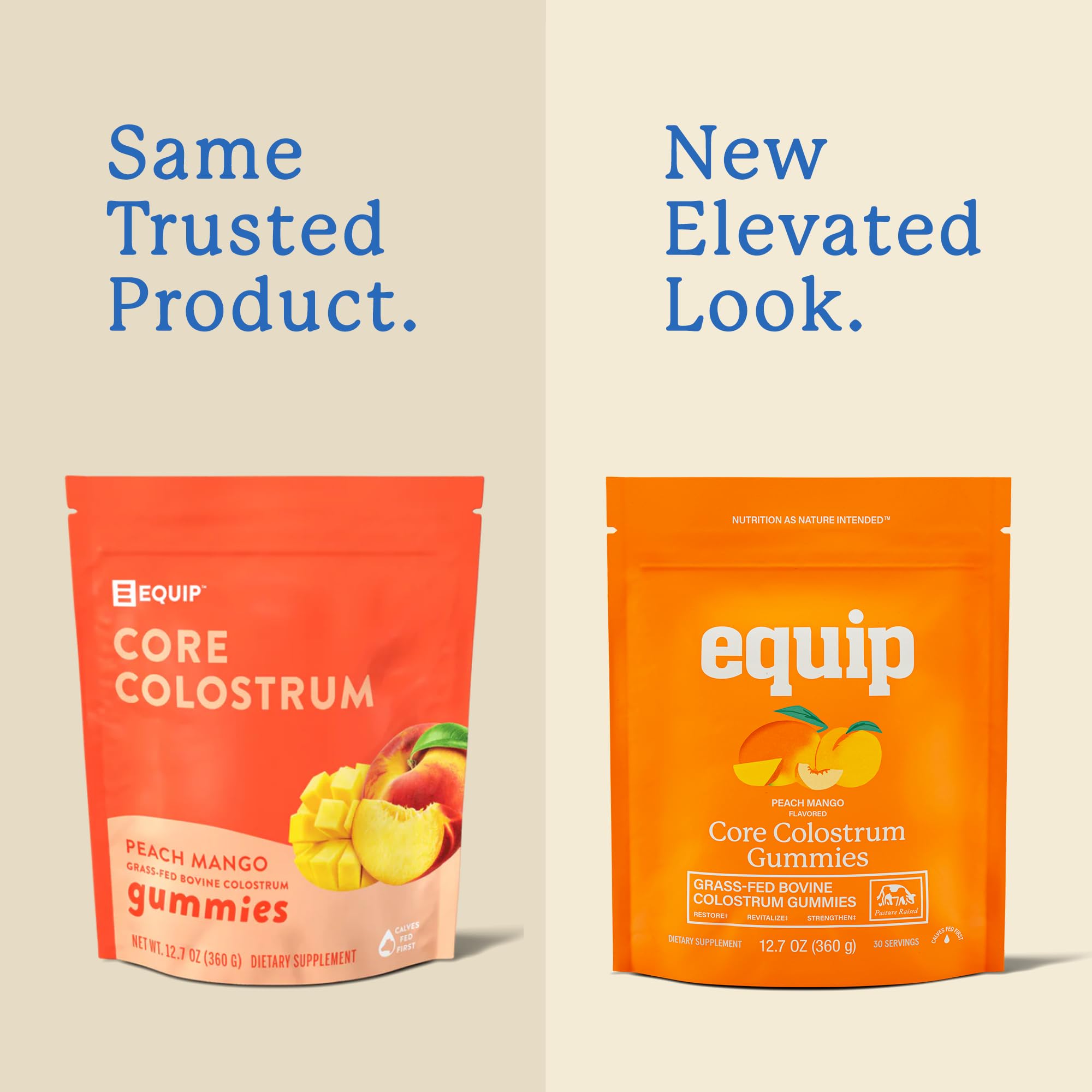 Close-up of Equip Bovine Colostrum Gummies