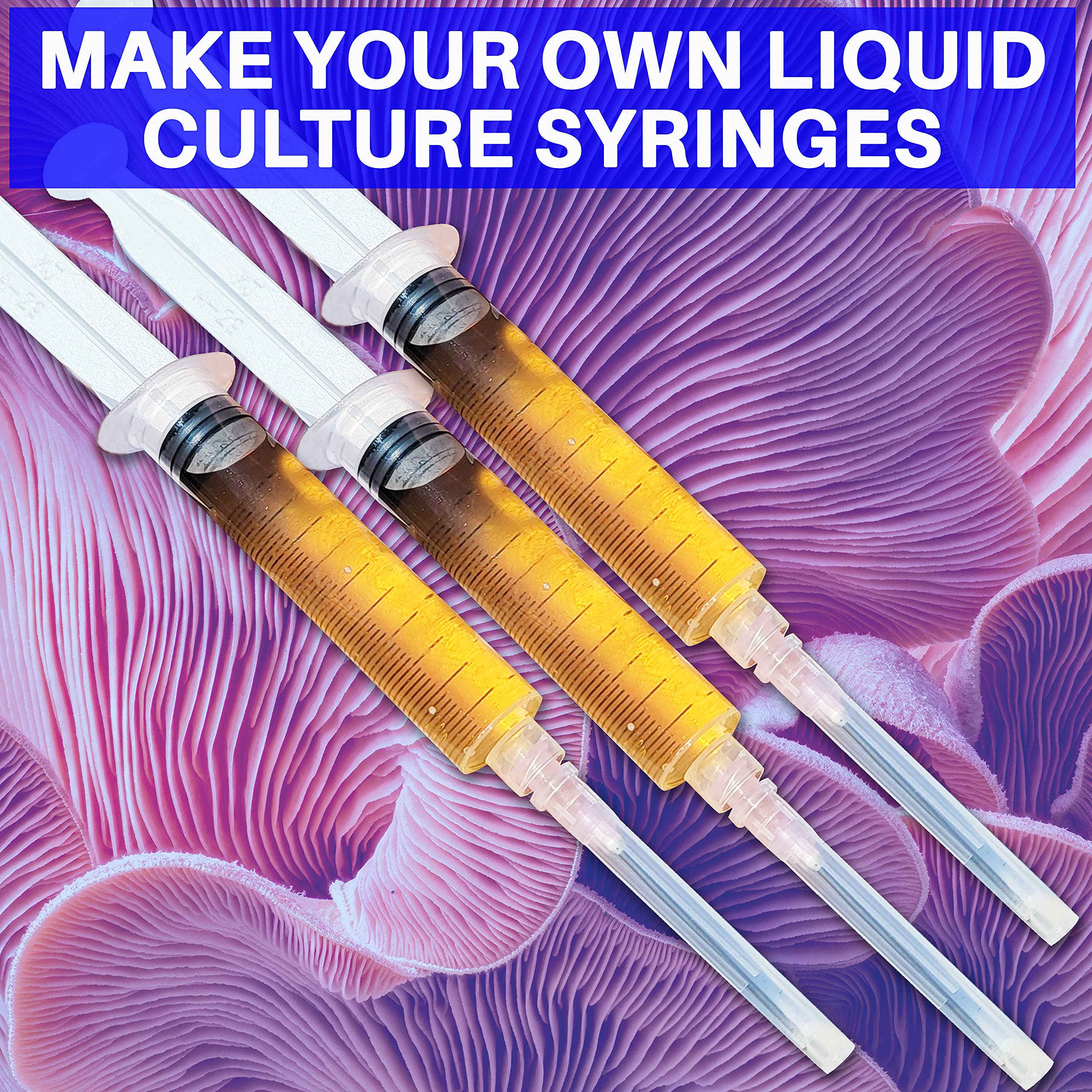 Close-up of ES EVVIVA SCIENCES Mushroom Liquid Culture Premix powder