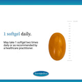 Close-up of EuroMedica Curcumin 500mg Capsules