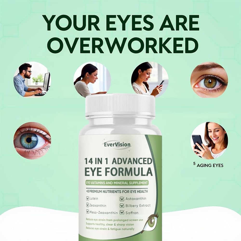 Close-up of EVERVISION Lutein Eye Support Capsule