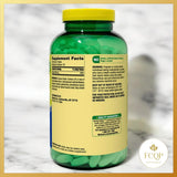 Close-up of FCQP Calcium Citrate Dietary Supplement Tablets