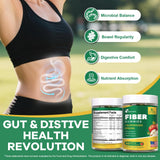 Close-up of Femmetra Prebiotic Fiber Gummies in a hand