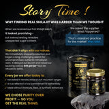 Close-up of Feral Fitness Shilajit soft resin texture