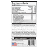 Close-up of Force Factor daily wellness Elderberry Supplement tablets