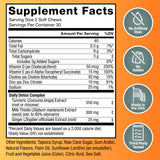 Close-up of Force Factor Liver + Cleanse Soft Chews