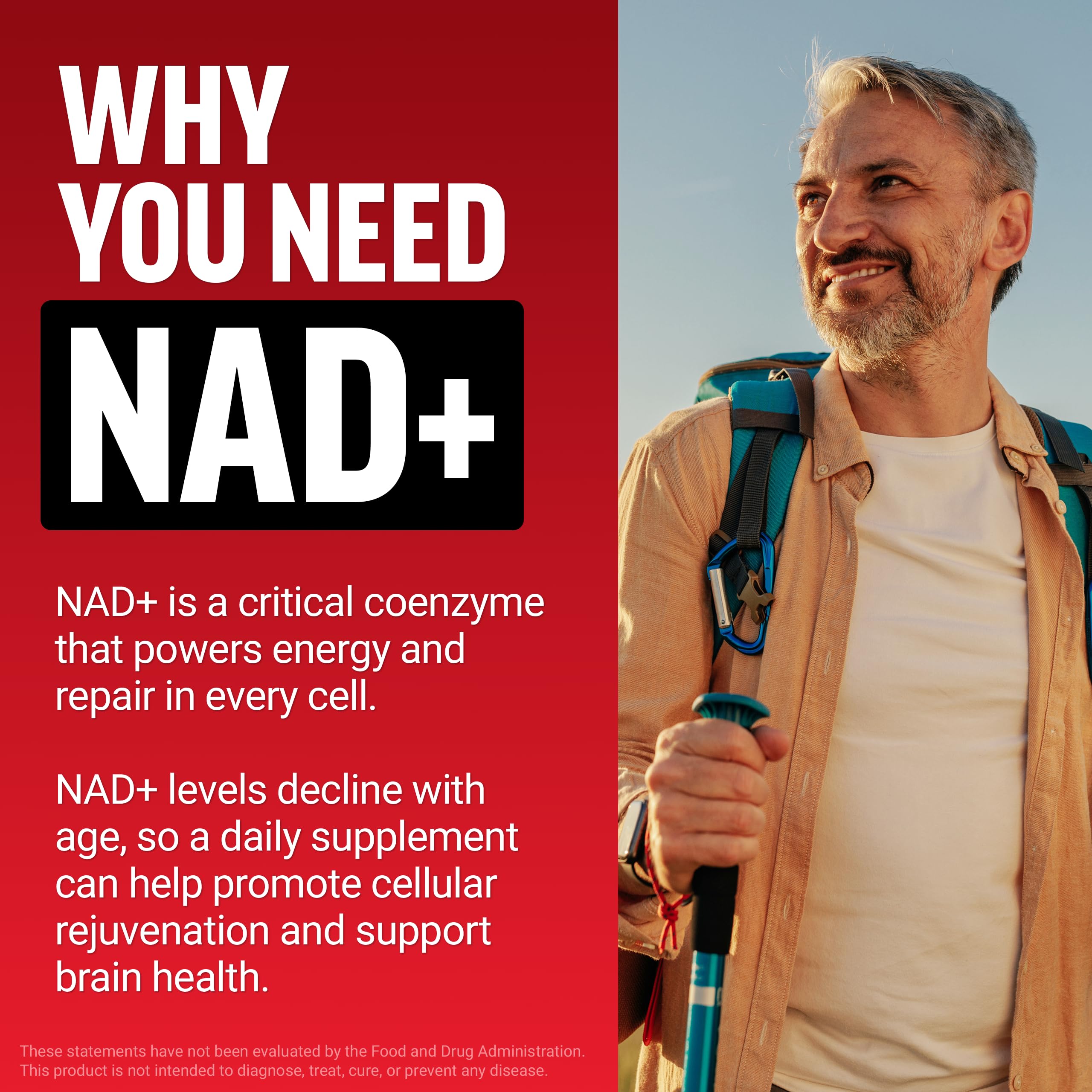 Close-up of Force Factor NAD+ Longevity Soft Chews