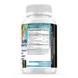 Close-up of FORTE NATURALS Kids Magnesium Gummies showing texture
