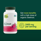 Close-up of Fresh Nutrition Organic Beet Root Powder Capsules