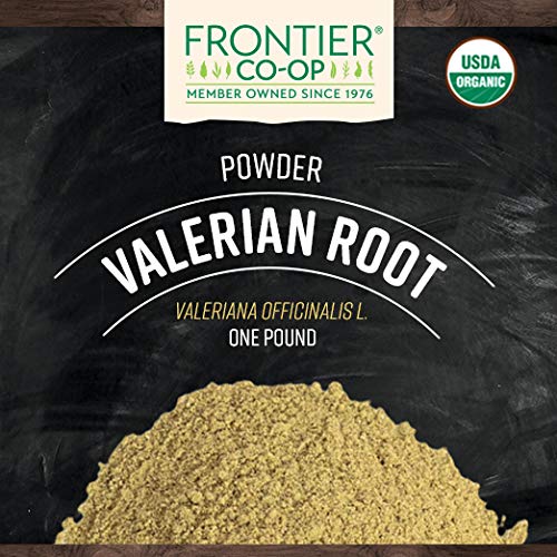 Close-up of Frontier Co-op Valerian Root Powder texture