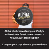 Close-up of Fully Loaded Bullseye Adaptogen Nootropic Pouches showing contents