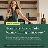 Close-up of Gaia Herbs Black Cohosh vegan capsule