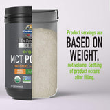 Close-up of Garden of Life MCT Powder scoop