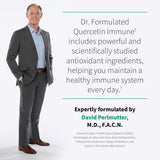 Close-up of Garden of Life Quercetin daily wellness tablet