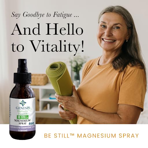 Close-up of Genesis Holistic Health Magnesium Oil Spray nozzle
