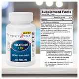 Close-up of GeriCare Melatonin 3mg Tablet